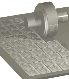 Illustration of transfer roll and plate