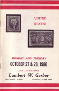 Example of an old Lambert Gerber auction catalogue