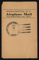 Facing slip shown here was on a bundle of mail flown from Philadelphia to Washington, DC, on the same day as the crash
Image: Siegel Auction Galleries